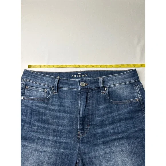 White House Black Market Blue Skinny Jeans - Picture 8 of 11